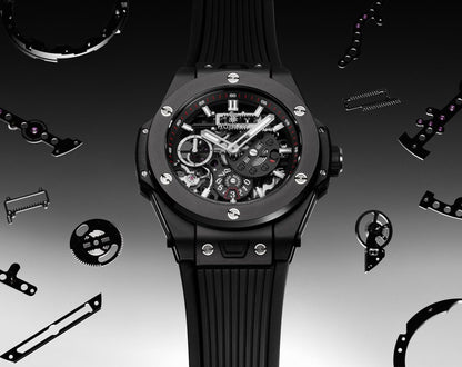 Hublot Big Bang Meca-10 Skeleton Dial 45 mm Manual Winding Watch For Men - 6