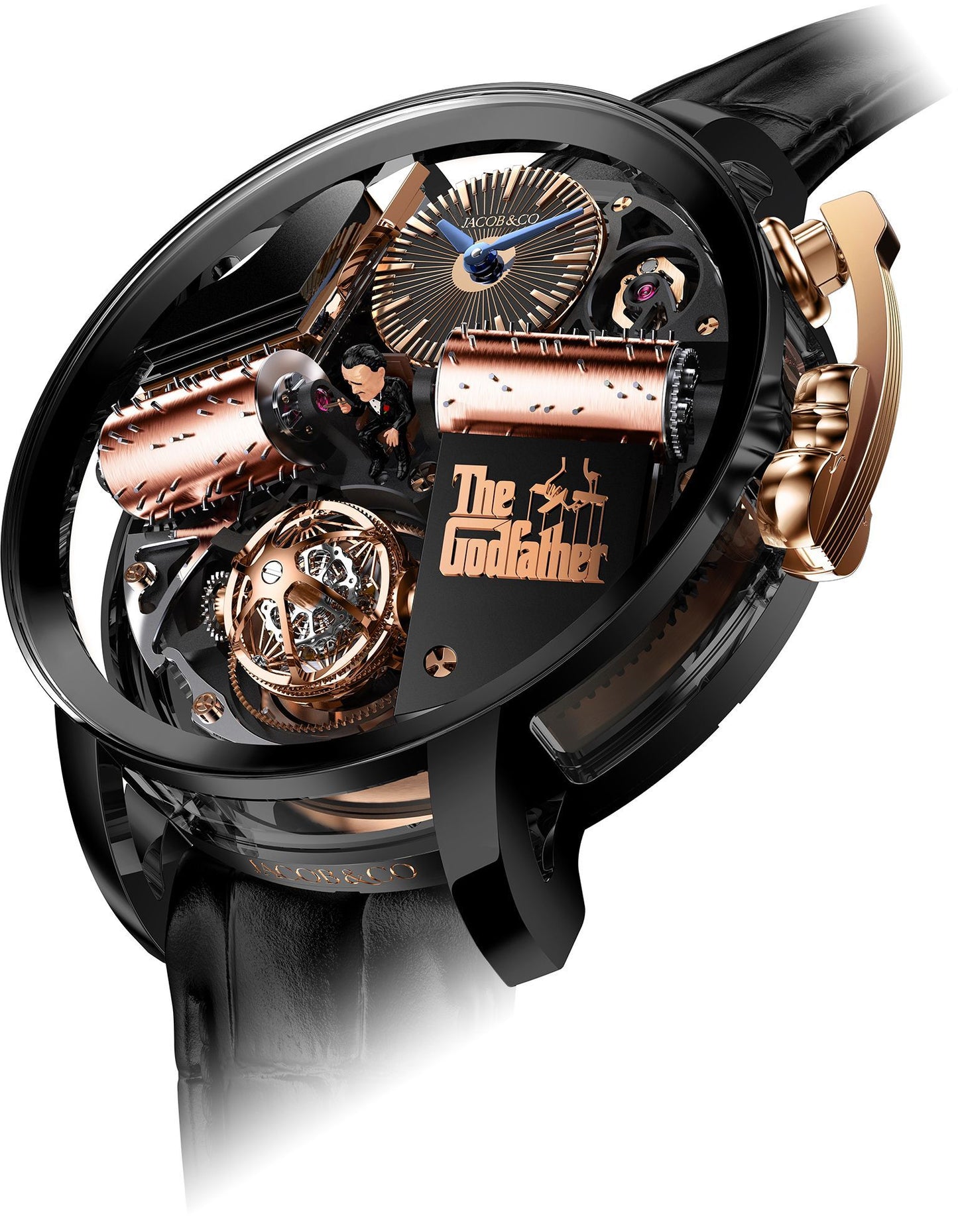 Jacob & Co. Opera Godfather Musical Watch Skeleton Dial 49 mm Manual Winding Watch For Men - 1