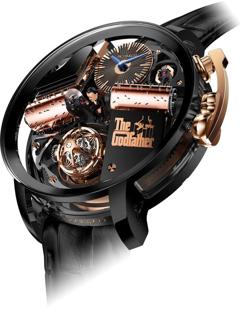 Jacob & Co. Opera Godfather Musical Watch Skeleton Dial 49 mm Manual Winding Watch For Men - 1