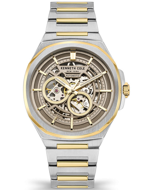Kenneth Cole Men Fun Loving Round Grey Watches