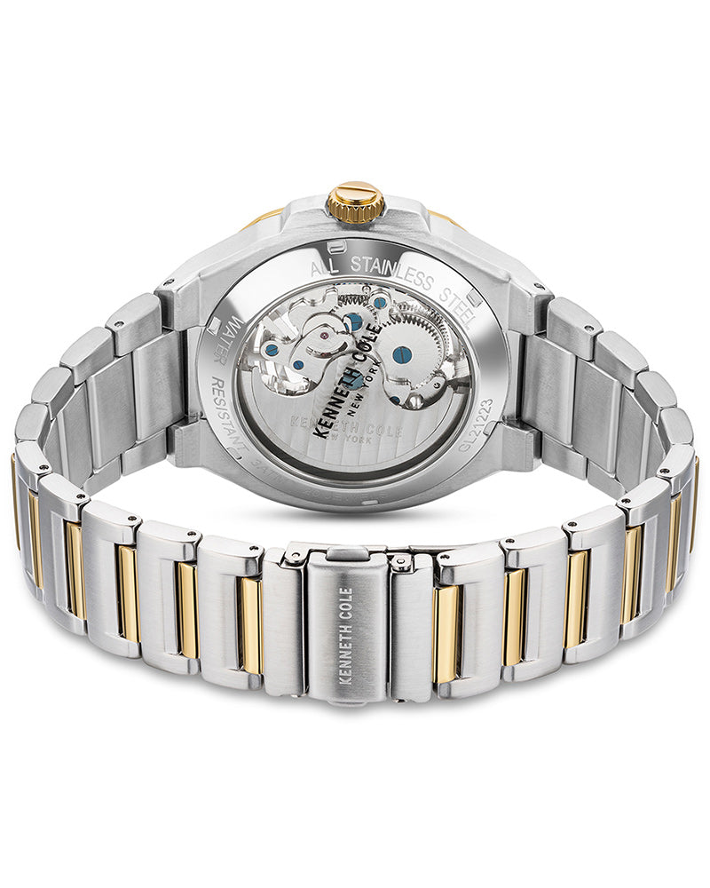 Kenneth Cole Men Fun Loving Round Grey Watches