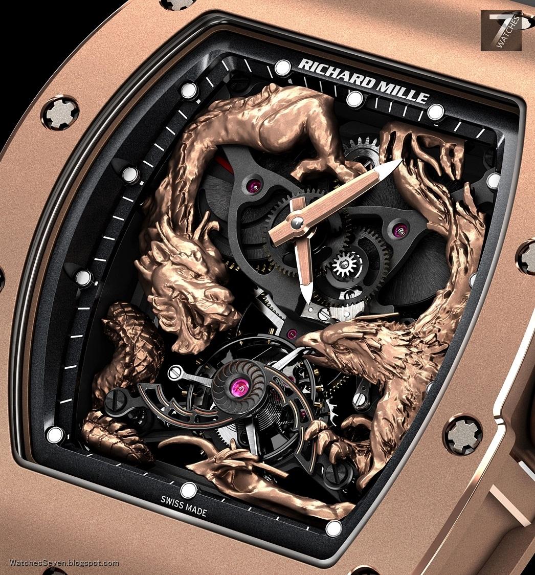 RM 057 Tourbillon “Jackie Chan” Dragon Edition • Mechanical Sculpture