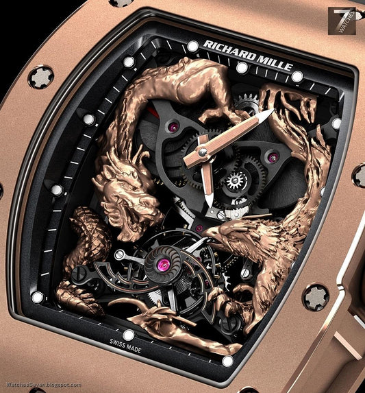 RM 057 Tourbillon “Jackie Chan” Dragon Edition • Mechanical Sculpture