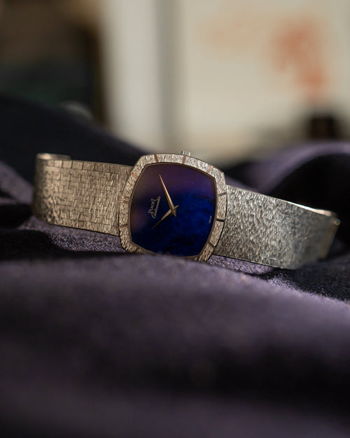 Piaget 12421 A6 – Lapis Lazuli Dial in 18k White Gold