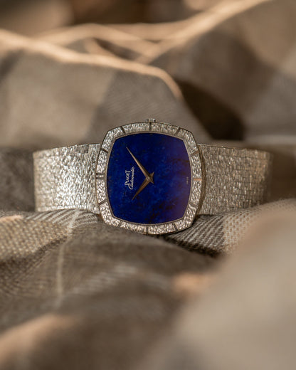 Piaget 12421 A6 – Lapis Lazuli Dial in 18k White Gold