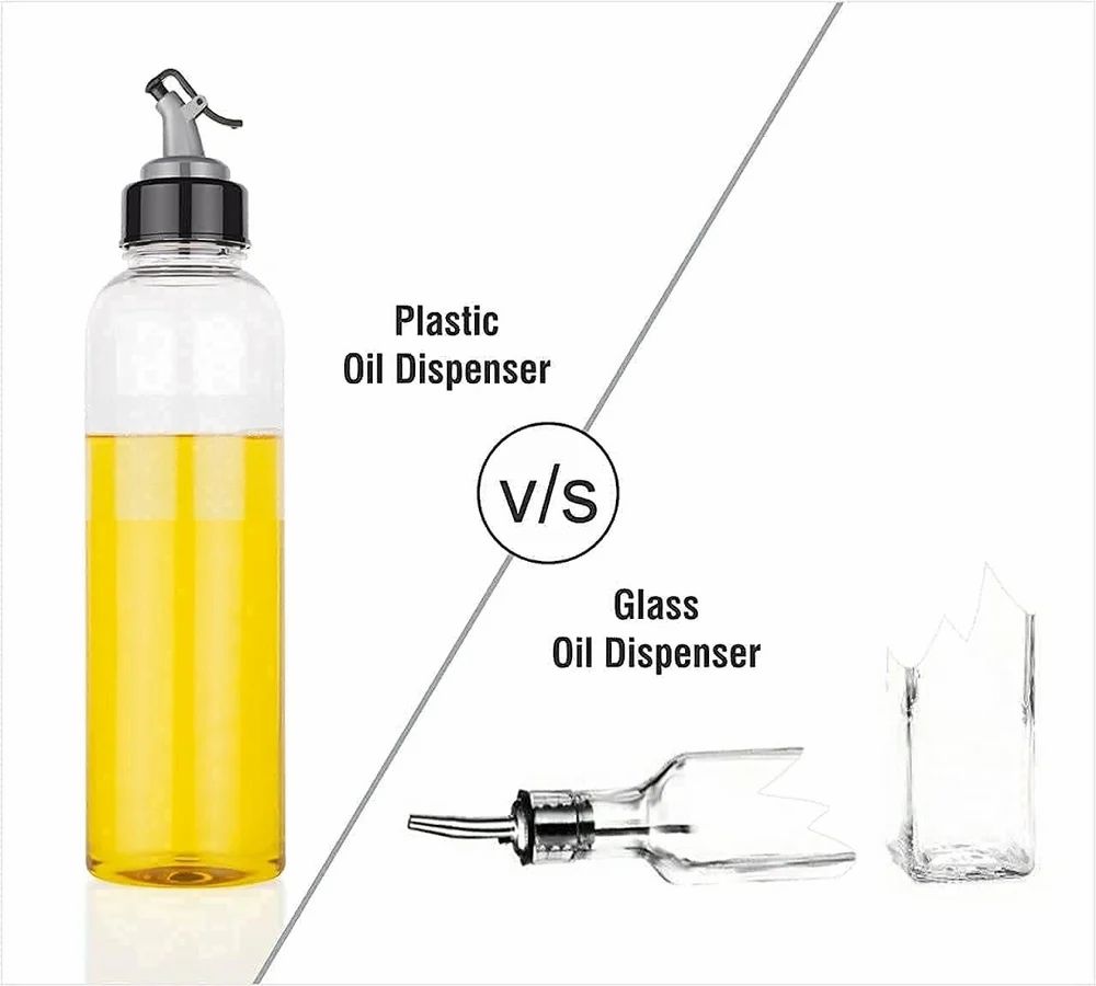 Ultimate Kitchen Oil Dispenser Bottle (Pack of 2)