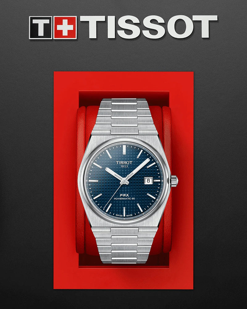 Tissot Men T-Classic Round Blue Watches
